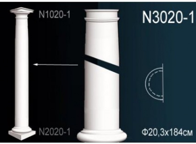 N3020-1 Ствол полуколонны