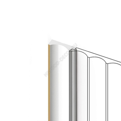 Финишный молдинг HIWOOD LF139A W41G (34×12) 2,7м